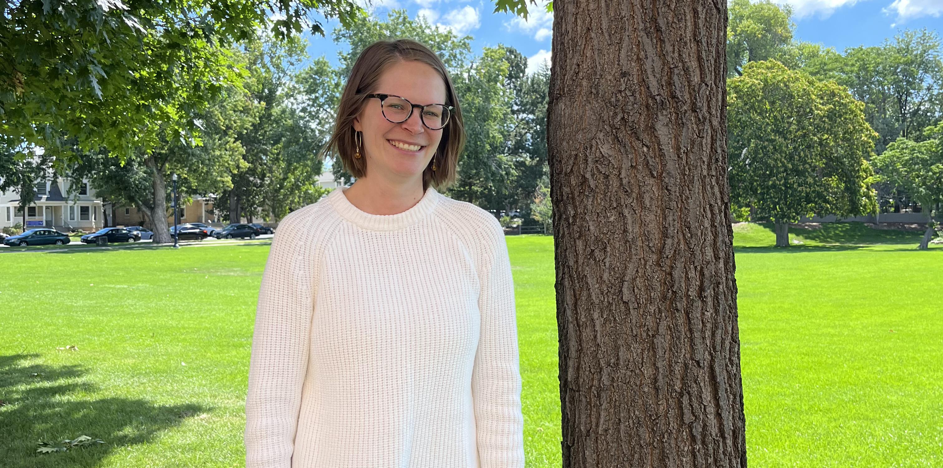 Portrait shot of Hannah Glick